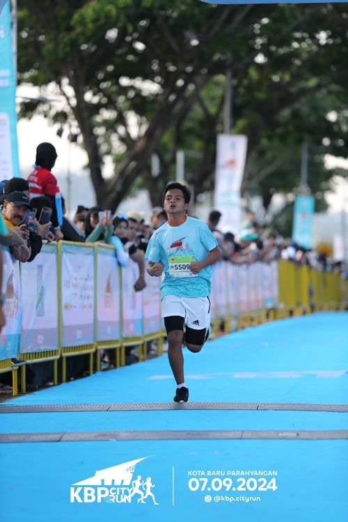 Race photo from KBP City Run 2024