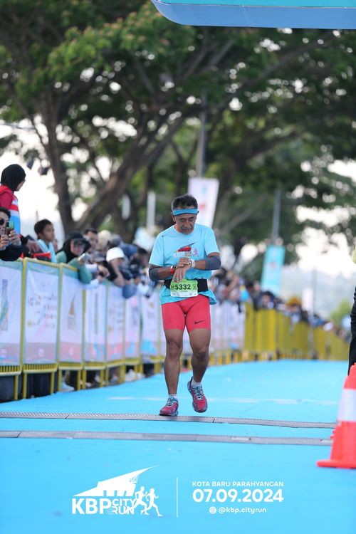 Race photo from KBP City Run 2024