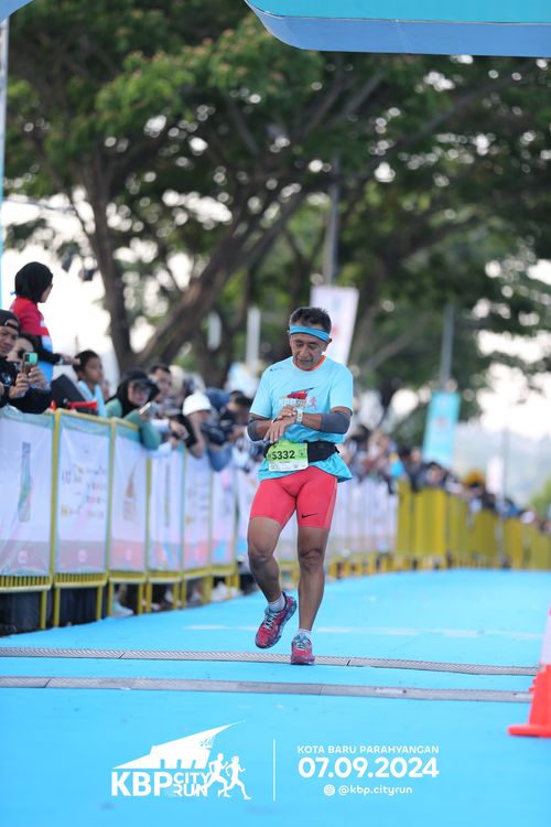 Race photo from KBP City Run 2024