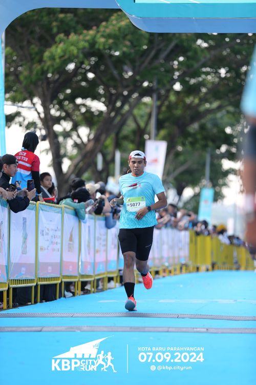 Race photo from KBP City Run 2024