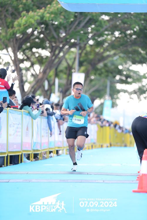 Race photo from KBP City Run 2024