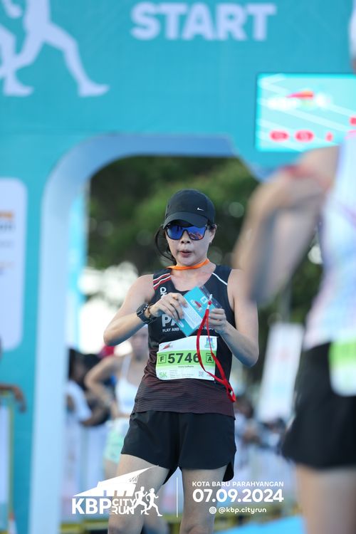 Race photo from KBP City Run 2024