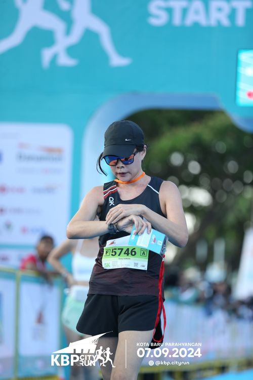 Race photo from KBP City Run 2024