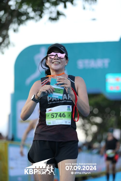 Race photo from KBP City Run 2024