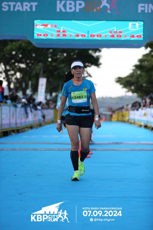 Race photo from KBP City Run 2024