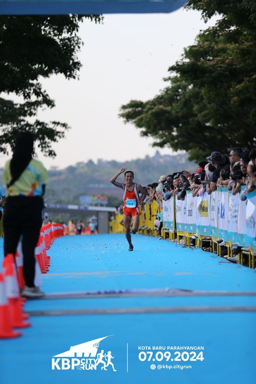 Race photo from KBP City Run 2024