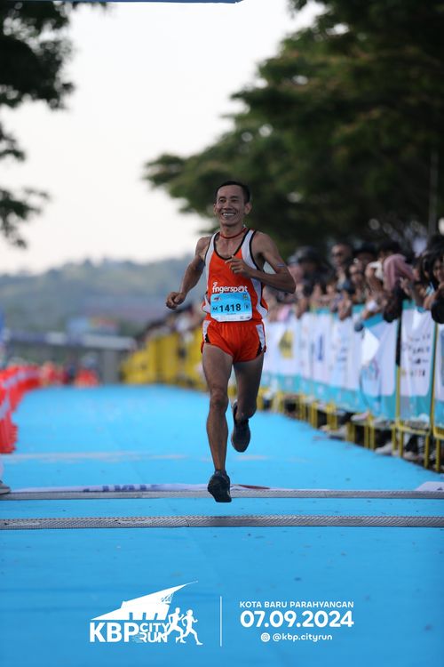 Race photo from KBP City Run 2024