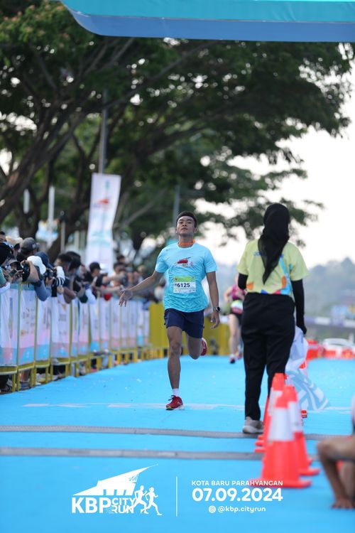 Race photo from KBP City Run 2024
