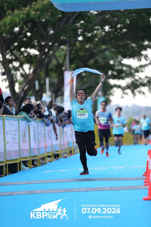 Race photo from KBP City Run 2024