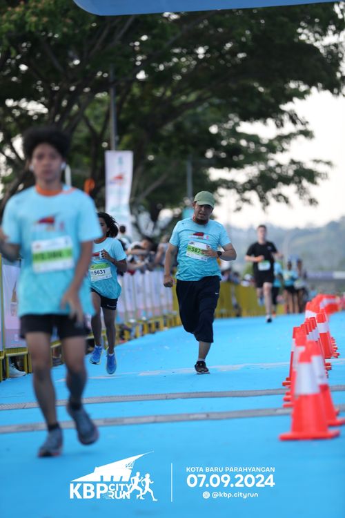 Race photo from KBP City Run 2024
