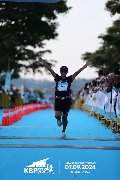 Race photo from KBP City Run 2024
