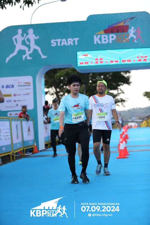 Race photo from KBP City Run 2024