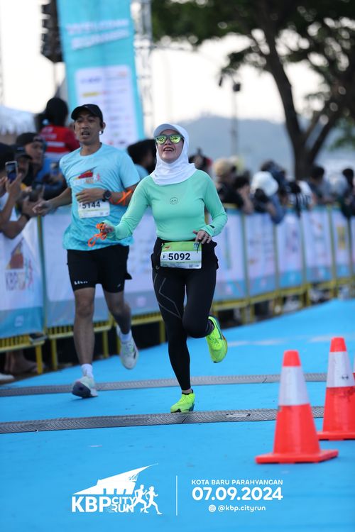 Race photo from KBP City Run 2024