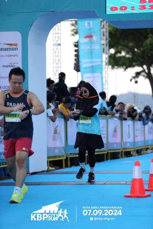 Race photo from KBP City Run 2024