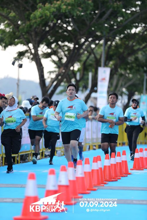 Race photo from KBP City Run 2024