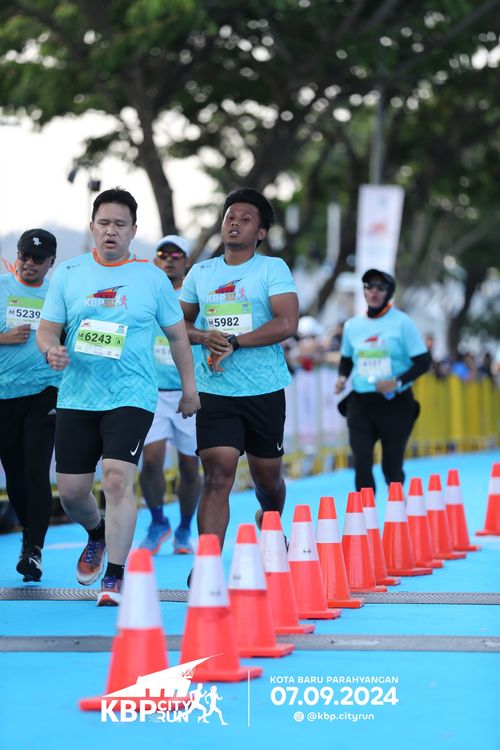 Race photo from KBP City Run 2024