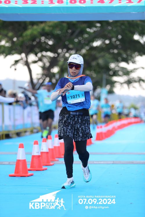 Race photo from KBP City Run 2024