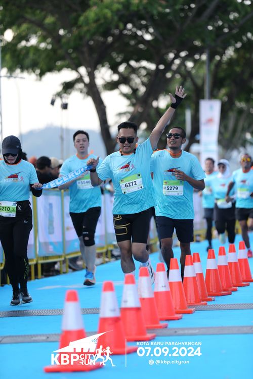 Race photo from KBP City Run 2024