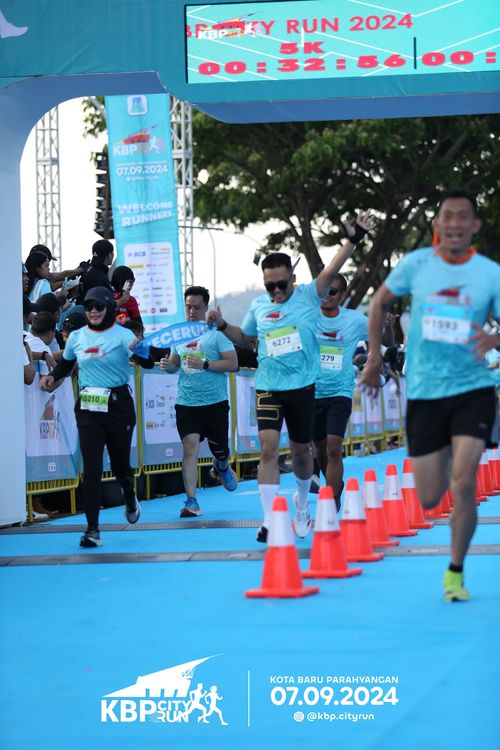 Race photo from KBP City Run 2024
