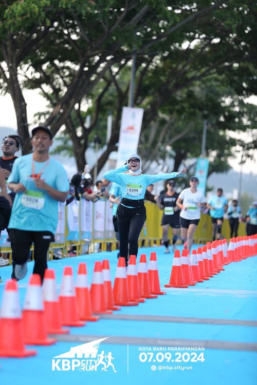 Race photo from KBP City Run 2024
