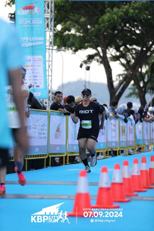 Race photo from KBP City Run 2024
