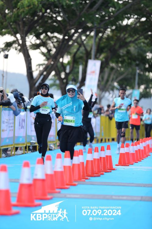Race photo from KBP City Run 2024