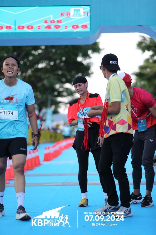 Race photo from KBP City Run 2024