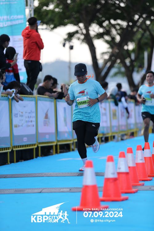 Race photo from KBP City Run 2024