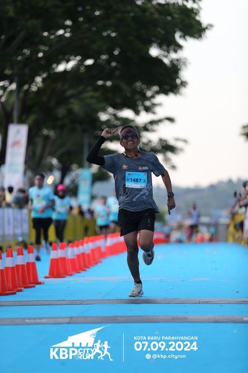 Race photo from KBP City Run 2024