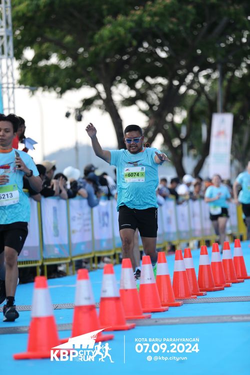 Race photo from KBP City Run 2024