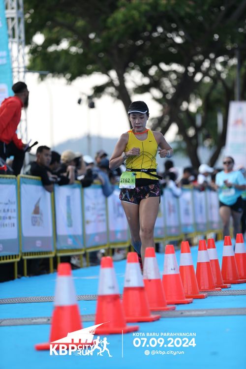 Race photo from KBP City Run 2024