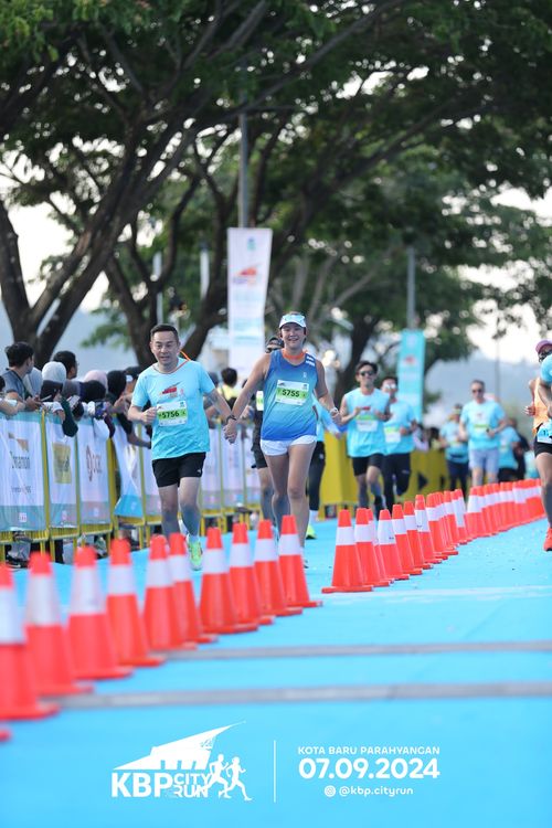 Race photo from KBP City Run 2024