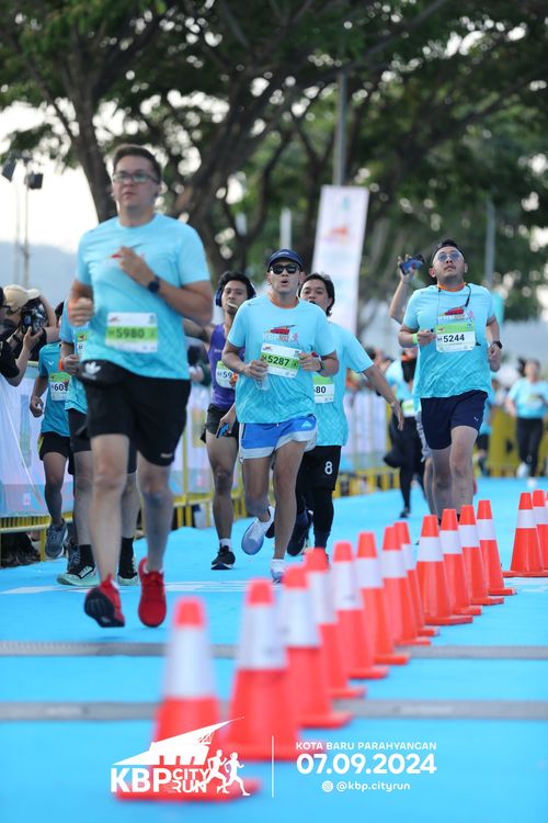 Race photo from KBP City Run 2024