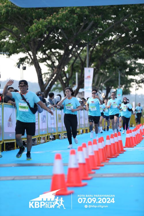 Race photo from KBP City Run 2024