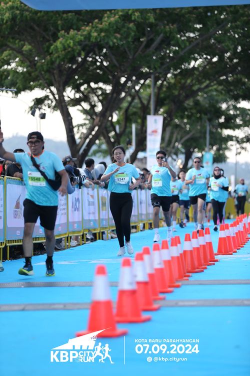 Race photo from KBP City Run 2024