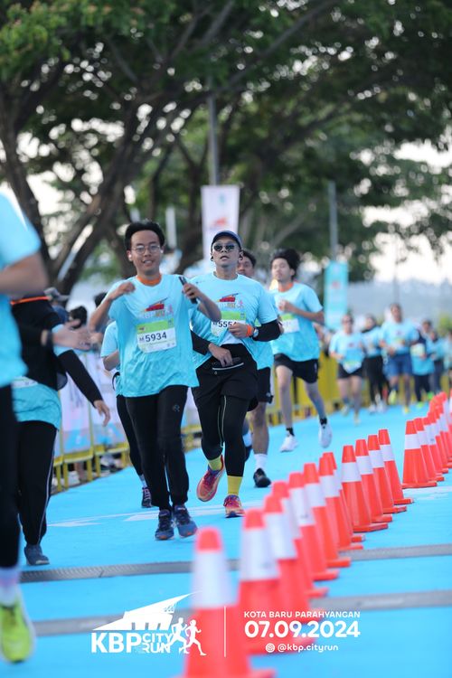 Race photo from KBP City Run 2024