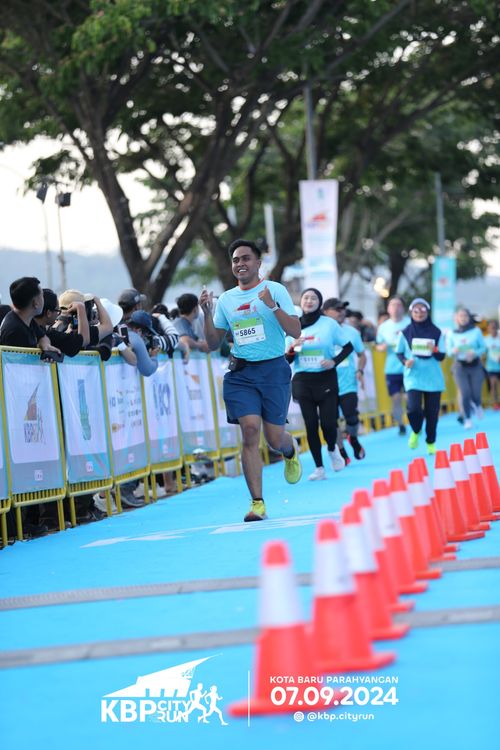 Race photo from KBP City Run 2024