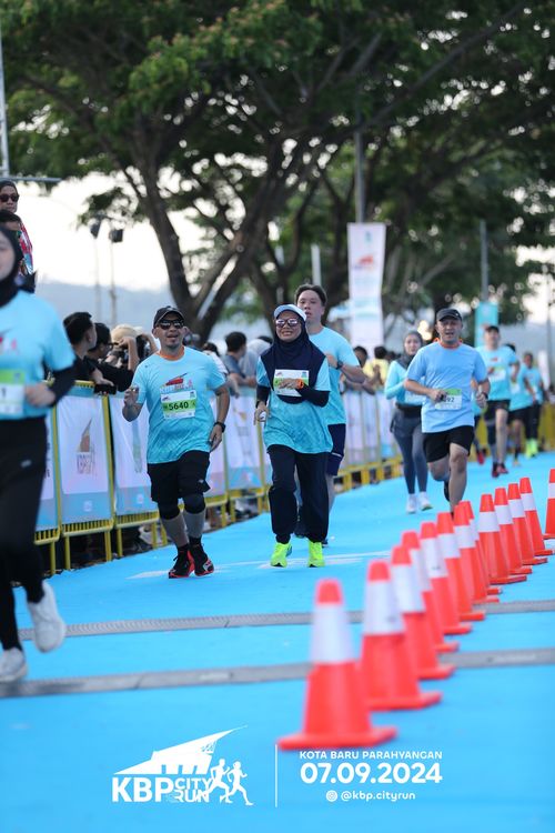 Race photo from KBP City Run 2024