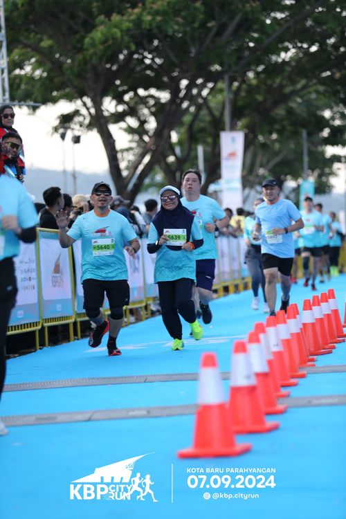 Race photo from KBP City Run 2024