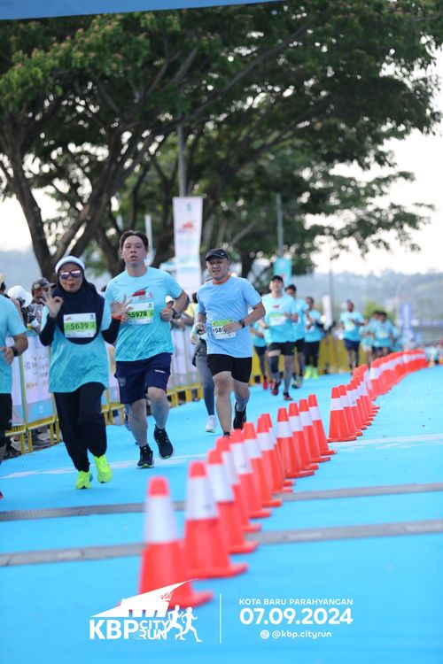 Race photo from KBP City Run 2024