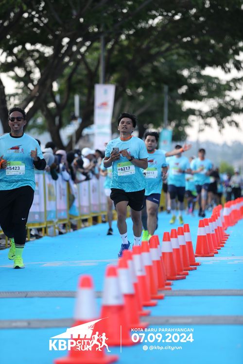 Race photo from KBP City Run 2024