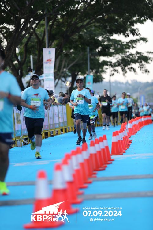 Race photo from KBP City Run 2024