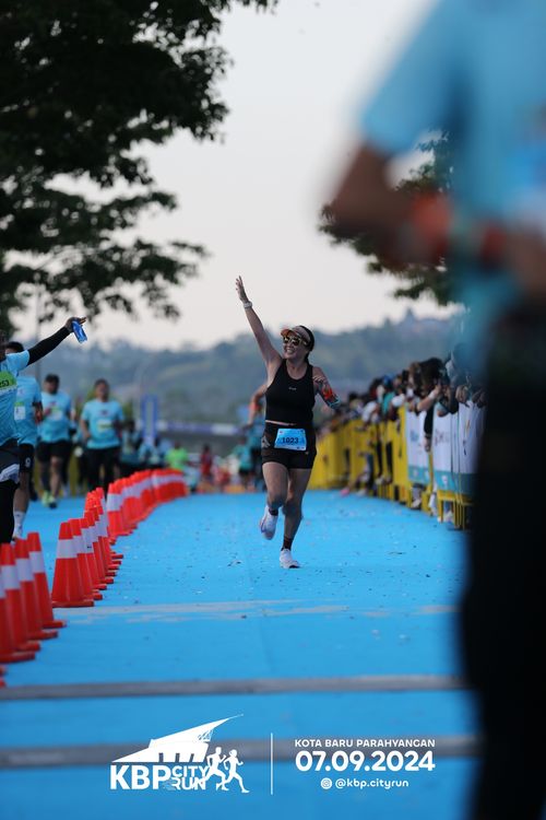 Race photo from KBP City Run 2024