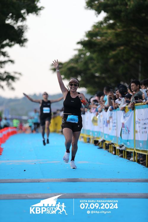 Race photo from KBP City Run 2024