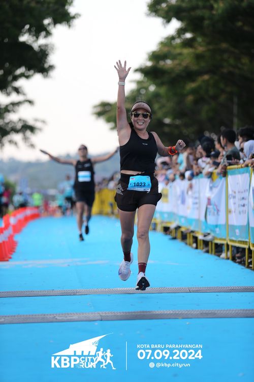 Race photo from KBP City Run 2024