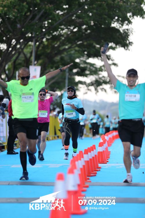 Race photo from KBP City Run 2024