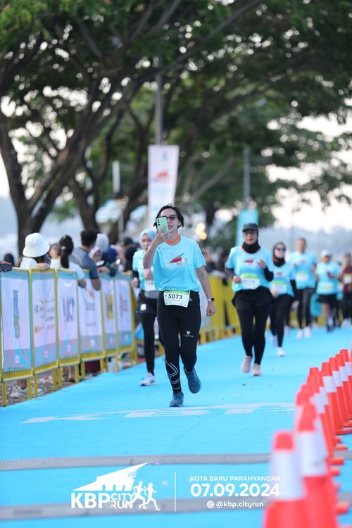 Race photo from KBP City Run 2024