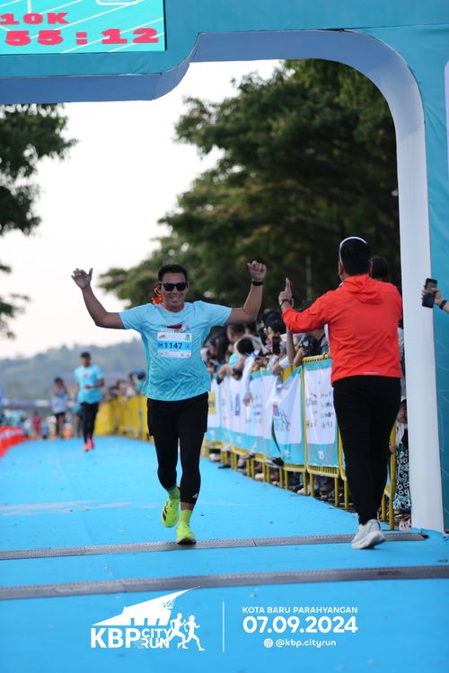 Race photo from KBP City Run 2024