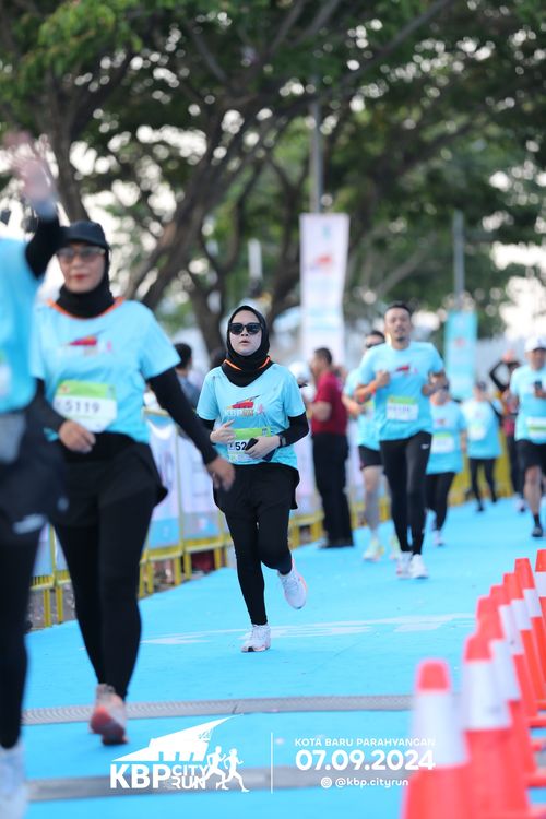 Race photo from KBP City Run 2024