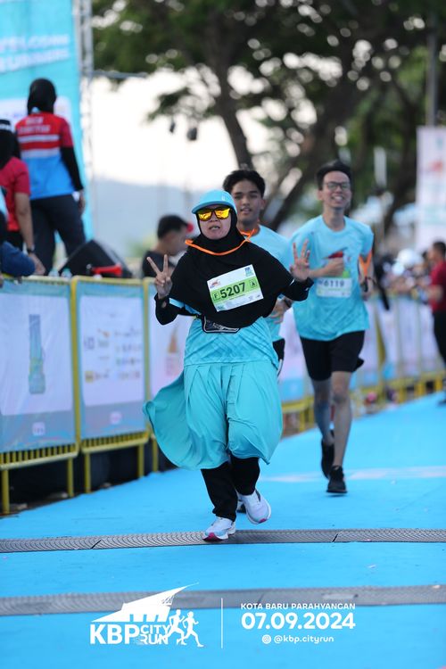 Race photo from KBP City Run 2024